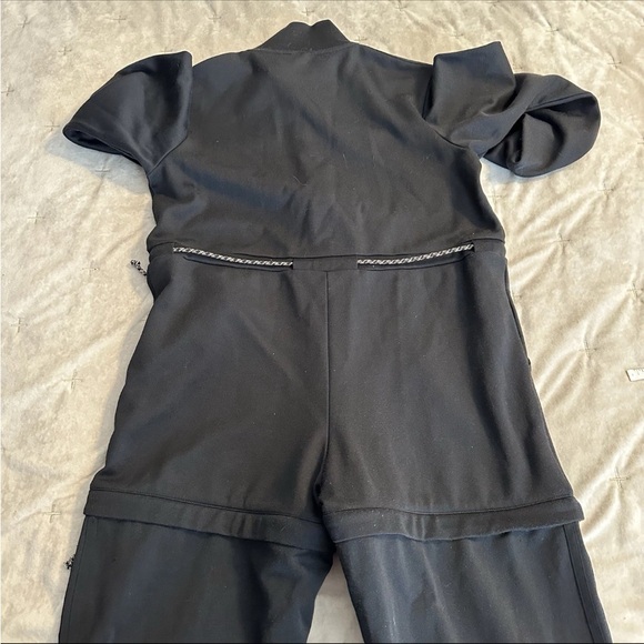 Adidas Originals R.Y.V. Black Convertible Romper Jumpsuit GN4228 Women's XS - Picture 3 of 10
